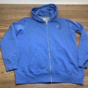 WOMEN’S NIKE SIZE XL SPORTSWEAR GYM VINTAGE 00s FULL ZIP HOODIE